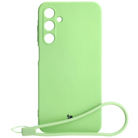 Etui Bizon Case Silicone do Galaxy A25 5G, jasnozielone