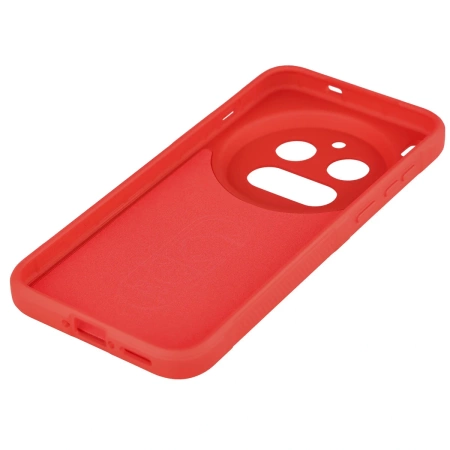 Pancerne etui Bizon Case Tur do Vivo X300 Pro, czerwone