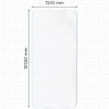 Folia hydrożelowa na ekran Bizon Glass Hydrogel Front do Galaxy S25 FE / S24 FE / A36 5G / A56 5G, 1 sztuka