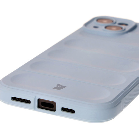 Pancerne etui Bizon Case Tur do iPhone 15 Plus, jasnoniebieskie