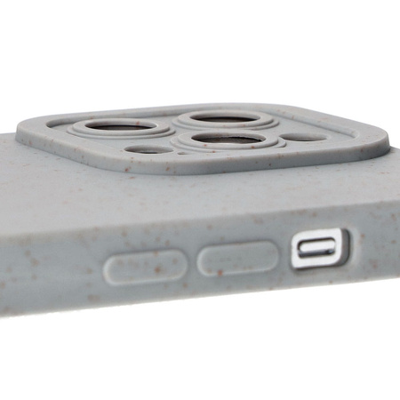 Ekologiczne etui Bizon Bio-Case do iPhone 13 Pro, szare