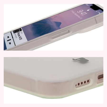 Etui Bizon Case Angelo do iPhone 13 / 14, półprzezroczyste