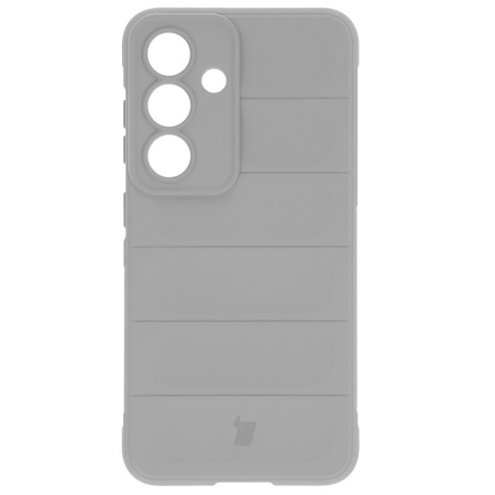 Pancerne etui Bizon Case Tur do Galaxy S25, jasnoszare