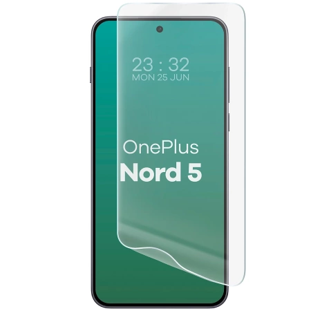 Folia hydrożelowa na ekran Bizon Glass Hydrogel Front Duo do OnePlus Nord 5, 2 sztuki