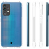 Etui + 2x szkło + obiektyw Bizon Case Clear Pack do Galaxy A52s 5G, A52 5G/4G, przezroczyste