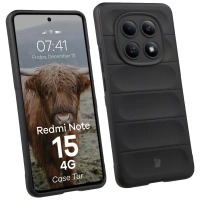 Pancerne etui Bizon Case Tur do Xiaomi Redmi Note 15 4G, czarne
