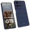 Pancerne etui Bizon Case Tur do Motorola Moto G75 5G, granatowe