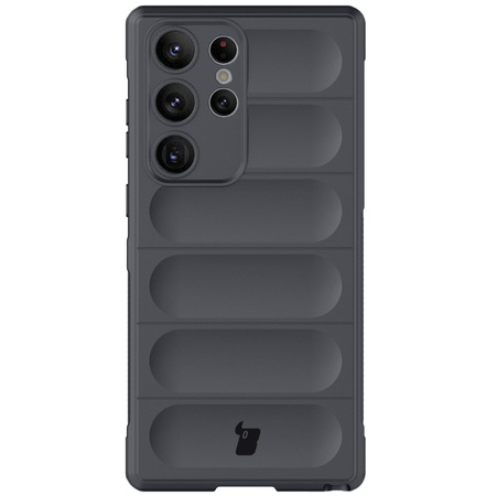 Pancerne etui Bizon Case Tur do Galaxy S23 Ultra, szare