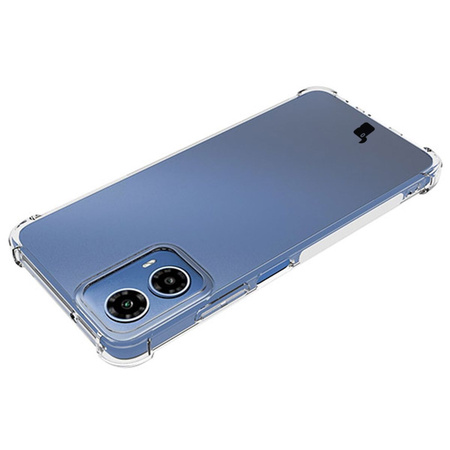 Etui + 2x szkło + obiektyw Bizon Case Clear Pack do Motorola Moto G34 5G, przezroczyste