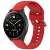 Pasek Bizon Strap Watch Silicone Pro do Xiaomi Watch 2, czerwony