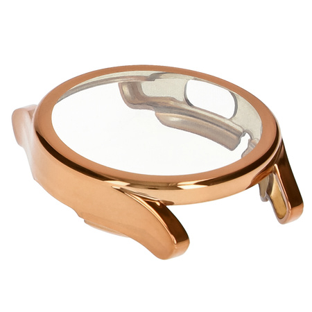 Etui Bizon Case Watch Felipe do Galaxy Watch FE / Watch 4 40 mm, rożowozłote