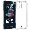 Elastyczne etui Bizon Case Salpa do Motorola Moto E15, przezroczyste