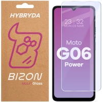 Elastyczne szkło hybrydowe Bizon Glass Mule do Motorola Moto G06 Power