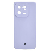 Etui Bizon Case Silicone Sq do Xiaomi 13 Pro, jasnofioletowe