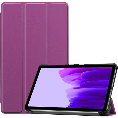 Etui Bizon Case Tab Croc do Samsung Galaxy Tab A7 Lite, ciemnofioletowe