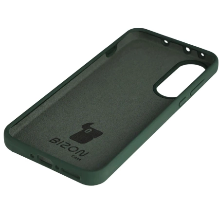 Silikonowe etui Bizon Soft Case do OnePlus Nord 5, ciemnozielone