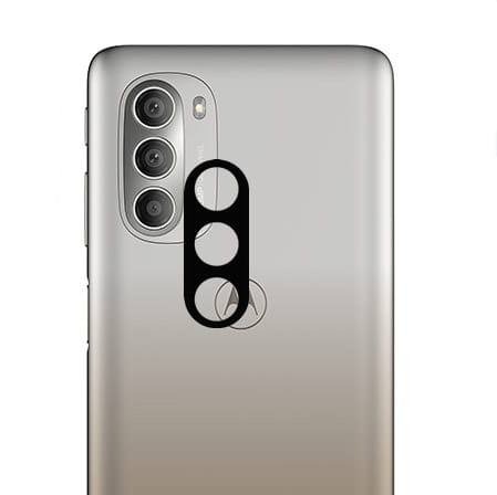 2x Szkło + szybka na aparat Bizon Edge Pack do Moto G51 5G