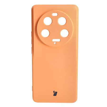 Etui Bizon Case Silicone Sq do Xiaomi 13 Ultra, pomarańczowe