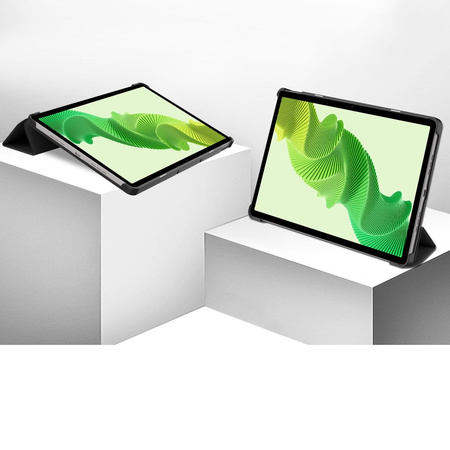 Etui z klapką Bizon Case Tab Croc do Realme Pad 2 11.5, czarne