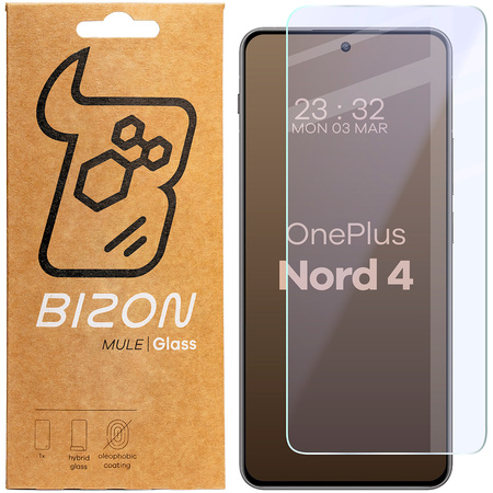 Elastyczne szkło hybrydowe Bizon Glass Mule do OnePlus Nord 4