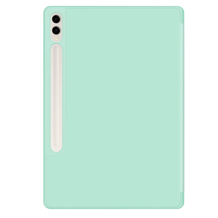 Etui Bizon Case Tab Lizard do Samsung Galaxy Tab S10 Plus / S9 Plus, miętowe