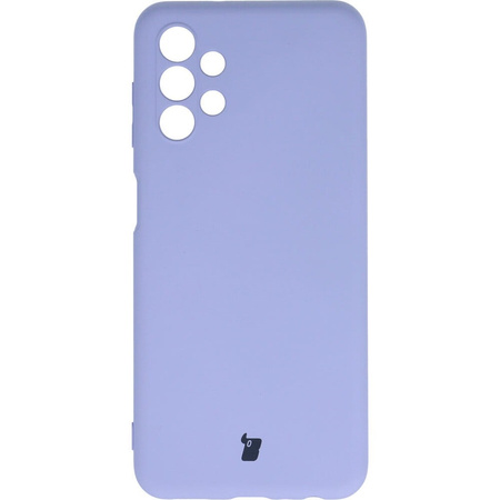 Etui Bizon Case Silicone do Galaxy A13 4G, jasnofioletowe