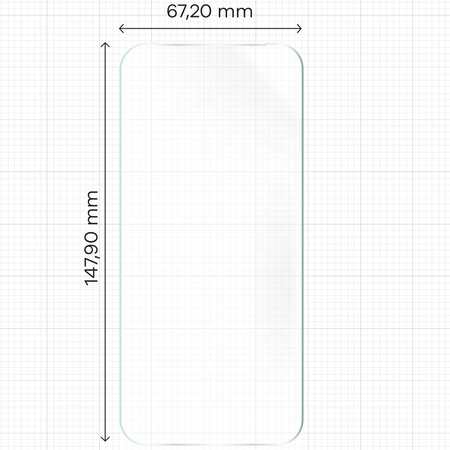 Folia hydrożelowa na ekran Bizon Glass Hydrogel Front Duo do Pixel 8a, 2 sztuki