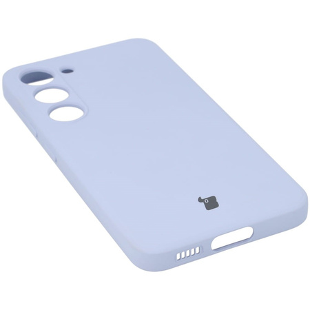 Etui Bizon Case Silicone Sq do Samsung Galaxy S23, jasnofioletowe