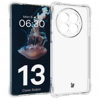 Elastyczne etui Bizon Case Salpa do OnePlus 13, przezroczyste