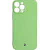 Etui Bizon Case Silicone do iPhone 13 Pro Max, zielone