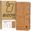 Etui z klapką Bizon Case Pocket do iPhone 16 Pro Max, brązowe