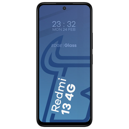 Szkło hartowane Bizon Glass Edge 2 do Xiaomi Redmi 13 4G, czarne