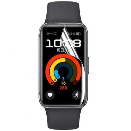 Folia hydrożelowa na ekran Bizon Glass Watch Hydrogel do Huawei Band 9 / Band 8, 2 sztuki