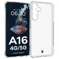 Elastyczne etui Bizon Case Salpa do Galaxy A16 4G/5G, przezroczyste