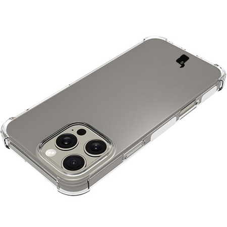 Etui + 2x szkło hartowane + szkiełko na obiektyw Bizon Case Clear Pack do iPhone 16 Pro Max