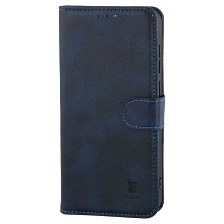 Etui z klapką Bizon Case Pocket do Oppo Find X9, granatowe