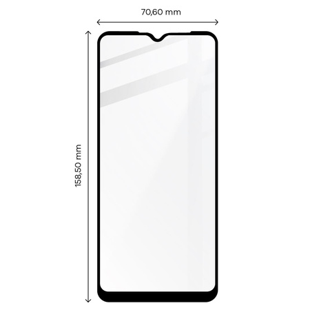 Szkło hartowane Bizon Glass Edge - 2 sztuki + ochrona na obiektyw, Moto E20