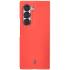 Silikonowe etui Bizon Soft Case do Galaxy Z Fold6, czerwone