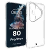 Elastyczne etui Bizon Case Salpa do Huawei Pura 80 Pro / Pro Plus, przezroczyste