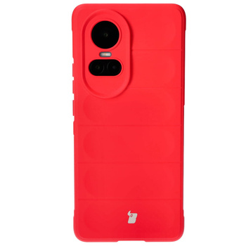 Pancerne etui Bizon Case Tur do Oppo Reno10 5G, czerwone
