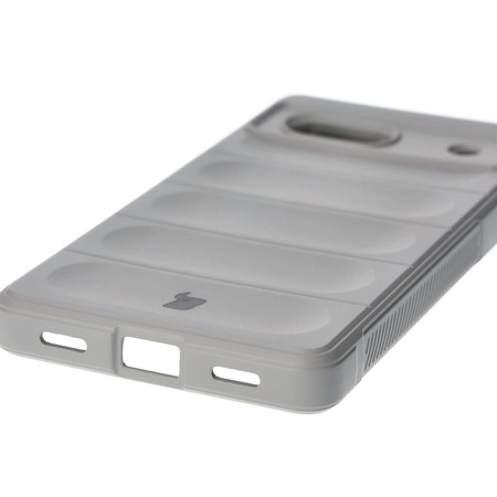 Pancerne etui Bizon Case Tur do Google Pixel 7A, jasnoszare