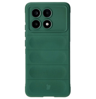 Pancerne etui Bizon Case Tur do Xiaomi Poco X6 Pro, ciemnozielone