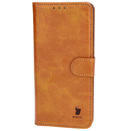 Etui z klapką Bizon Case Pocket do Xiaomi 13T Pro / 13T, brązowe