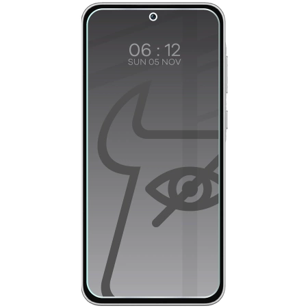 Prywatyzujące szkło hartowane Bizon Glass Clear Shadow do Galaxy A35 / A55 5G, przyciemniane