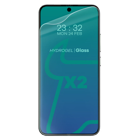 Folia hydrożelowa na ekran Bizon Glass Hydrogel do Xiaomi 13 / Xiaomi 14, 2 sztuki