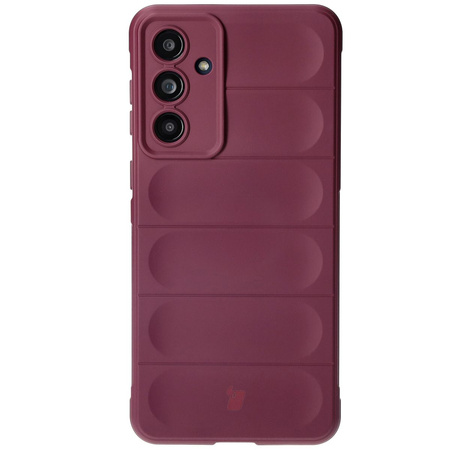 Pancerne etui Bizon Case Tur do Galaxy M55 5G, burgundowe