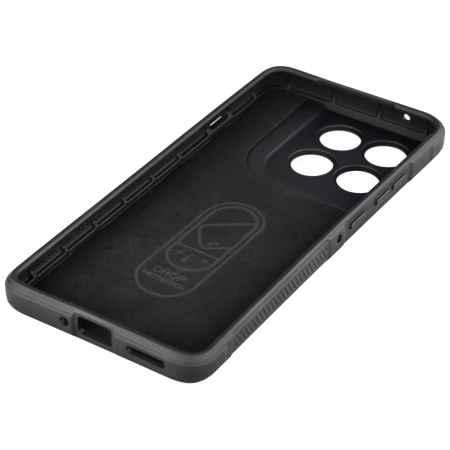 Pancerne etui Bizon Case Tur do Motorola Edge 60 Pro, czarne