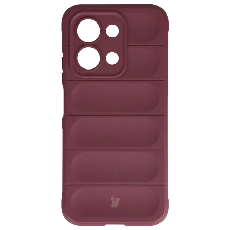 Pancerne etui Bizon Case Tur do Xiaomi Redmi 15C 4G / 5G / POCO C85 4G, burgundowe