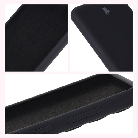 Silikonowe etui Bizon Soft Case do Galaxy M55 5G, czarne