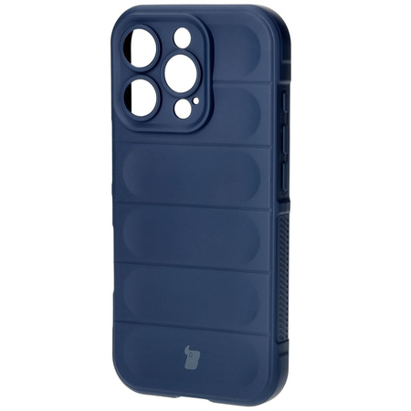Pancerne etui Bizon Case Tur do iPhone 16 Pro, granatowe